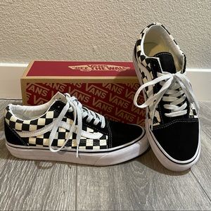 VANS Old Skool Black and White Checkered